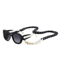 CAROLINA HERRERA HER 0254/S Sunglasses 8079O-BLACK 53mm