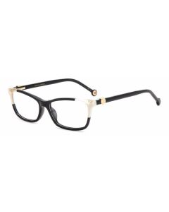 CAROLINA HERRERA HER-0114 Eyeglasses 9HT-BLK-IVORY 54mm