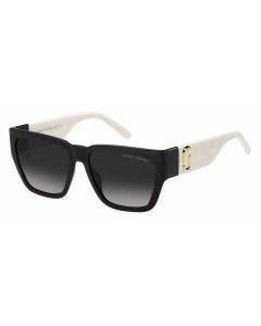 MARC JACOBS MARC-646/S Sunglasses 80S-BLACK-WHTE 57mm