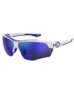 UNDER ARMOUR UA-YARD-DUAL-JR Sunglasses WWK-MTWHT-BLU 67mm