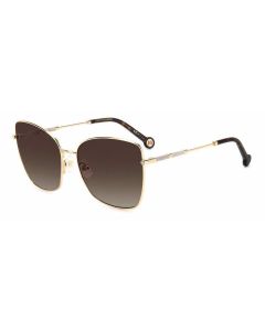 CAROLINA HERRERA HER-0133/S Sunglasses 000-ROSE-GOLD 59mm