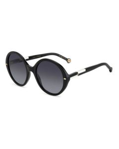 CAROLINA HERRERA HER-0177/S Sunglasses 80S-BLACK-WHTE 55mm