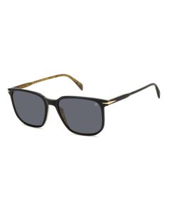 DAVID BECKHAM DB 1141/S Sunglasses 05KM9-BLK-STR-BW 55mm