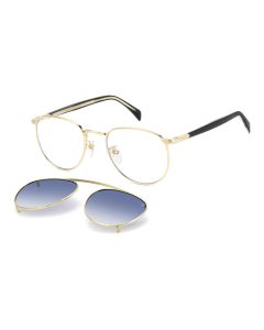 DAVID BECKHAM DB 1144/CS Sunglasses RHLZ7-GOLD-BLCK 52mm