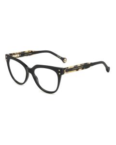 CAROLINA HERRERA HER-0224 Eyeglasses TCB-BK-WHT-HVN 52mm