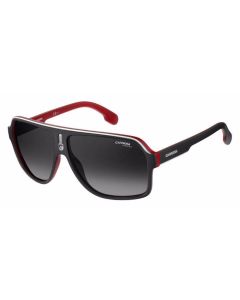 CARRERA CARRERA-1001/S Sunglasses BLX-MT-BLK-RD 62mm