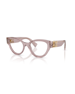 Miu Miu 0MU+01VV Eyeglasses 12W1O1 Transparent mauve 50mm