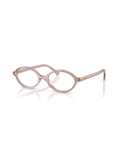 Miu Miu 0MU+01XV Eyeglasses 12W1O1 Mauve transparent 50mm