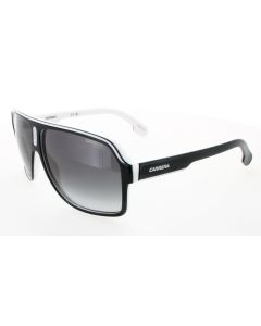 Carrera 1001-S-0P56-9O Sunglasses BLACK WHITE 62mm