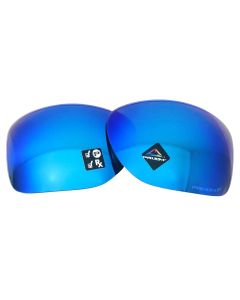 Oakley Gauge 8 L OO4124 Polarized Prizm Sapphire Replacement Lenses 62 mm Large
