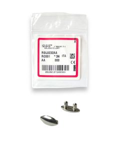 Ray Ban RB2132 New Wayfarer Silver Replacement Front Side Icon Logo Genuine