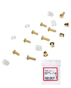 Ray Ban RB3584N Blaze Aviator Golden Replacement Mounting Lenses Screws Full Kit