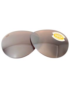 Costa Del Mar FERNANDINA Polarized 580P Copper Silver Mirror Replacement Lenses