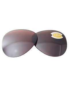 Costa Del Mar PELI Polarized 580P Copper Silver Mirror Replacement Lenses