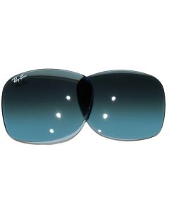 Ray Ban RB4340 RB4540 Wayfarer Blue Gray Gradient Replacement Lenses 50 mm