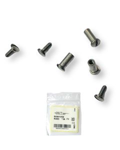 Ray Ban RB4341 Chromance Gunmetal Replacement Temple Hinge Screws Genuine