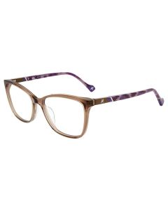 YALEA OPTICAL VYA008 Eyeglasses BROWN-0ALV 54mm