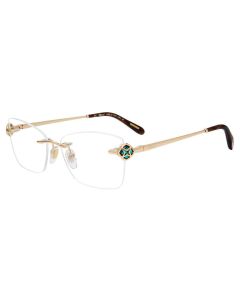 CHOPARD OPTICAL VCHF86S Eyeglasses GOLD-0300 56mm