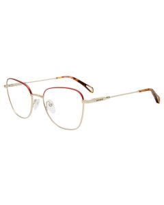 Zadig & Voltaire VZV331 Eyeglasses LIGHT GOLD W/COLORS 0SN9 52mm