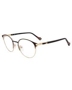 YALEA OPTICAL VYA041 Eyeglasses BLACK-0301 51mm