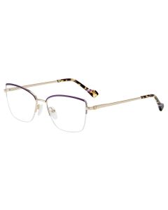 YALEA OPTICAL VYA042 Eyeglasses ROSE-GOLD-COLORS-0A93 54mm
