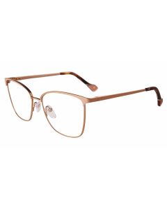 YALEA OPTICAL VYA052 Eyeglasses COPPER-GOLD-COLORS-02AM 54mm