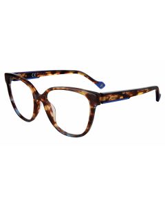 YALEA OPTICAL VYA060 Eyeglasses BROWN-YELLOW-HAVANA-0743 53mm