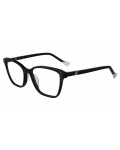 YALEA OPTICAL VYA062L Eyeglasses BLACK-0700 52mm