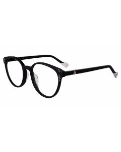 YALEA OPTICAL VYA063L Eyeglasses BLACK-0700 50mm
