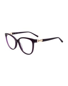 ESCADA OPTICAL VESD55 Eyeglasses TRANSP.VIOLET-0N41 53mm