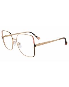 YALEA OPTICAL VYA088 Eyeglasses ROSE-GOLD-0300 55mm