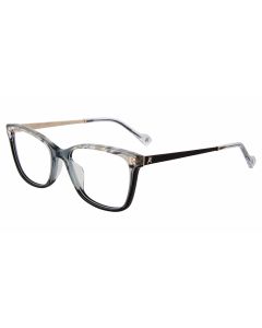 YALEA OPTICAL VYA117W Eyeglasses TRANSP.GREY-0819 51mm
