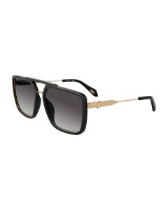 JUST CAVALLI SUN SJC040 Sunglasses GOLD-W-BLACK-0Z42 58mm