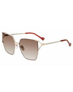 YALEA SUN SYA147 Sunglasses ROSE-GOLD-300K 61mm