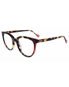 YALEA OPTICAL VYA133V Eyeglasses HAVANA-SOYA-05AW 50mm