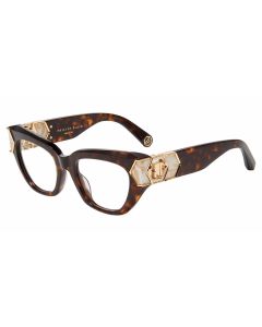 PHILIPP PLEIN OPTICAL VPP140M Eyeglasses DARK-HAVANA-0722 51mm