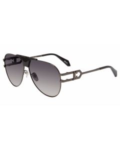 JUST CAVALLI SUN SJC095 Sunglasses SHINY GUN (0568) 62mm