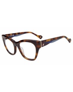 YALEA OPTICAL VYA167V Eyeglasses HAVANA-BROWN-09AJ 53mm