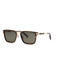 CHOPARD SUN SCH375 Sunglasses SHINY-YELLOW-HAVANA-909P 57mm