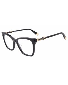 FURLA OPTICAL VFU833 Eyeglasses SHINY-BLACK-0700 54mm