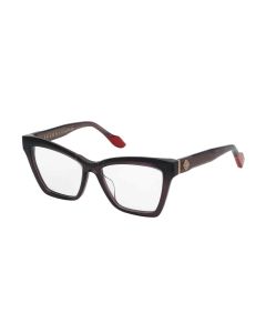 YALEA OPTICAL VYA173W Eyeglasses SHINY-AUBERGINE-0V01 54mm