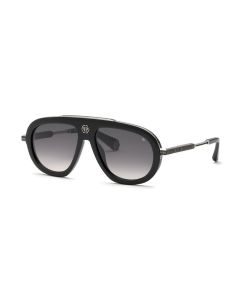 PHILIPP PLEIN SUN SPP151V Sunglasses BLACK-700Y 57mm