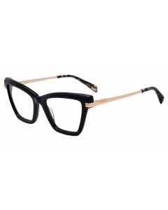 POLICE OPTICAL VPLP50M Eyeglasses SHINY-BLACK-0700 52mm