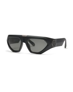 PHILIPP PLEIN SUN SPP153 Sunglasses MATT-BLACK-0U28 58mm