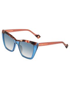 YALEA SUN SYA198V Sunglasses TRANSPARENT-BLUE-0892 55mm