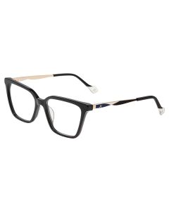 YALEA OPTICAL VYA182 Eyeglasses SHINY-BLACK-0700 53mm