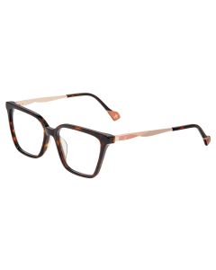 YALEA OPTICAL VYA182 Eyeglasses DARK-HAVANA-0722 53mm