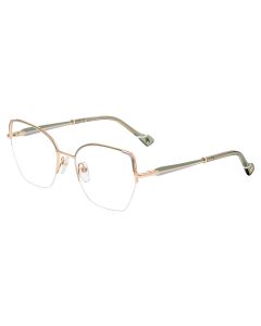 YALEA OPTICAL VYA190 Eyeglasses ROSE--GOLD-W-COLORS-0H33 54mm
