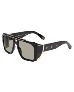 PHILIPP PLEIN SUN SPP184M Sunglasses SHINY BLACK (0700) 57mm