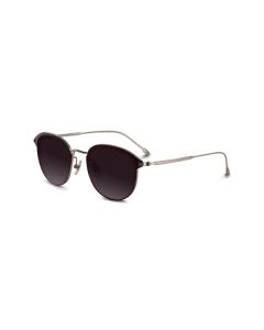 Sama 1998 - NINETEEN NINETY EIGHT Brown Brushed Silver Sunglasses 51mm